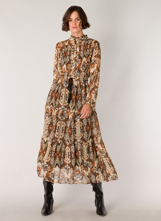 YEST SUMNER PRINT A-LINE DRESS - Vi-Leen's Fashions