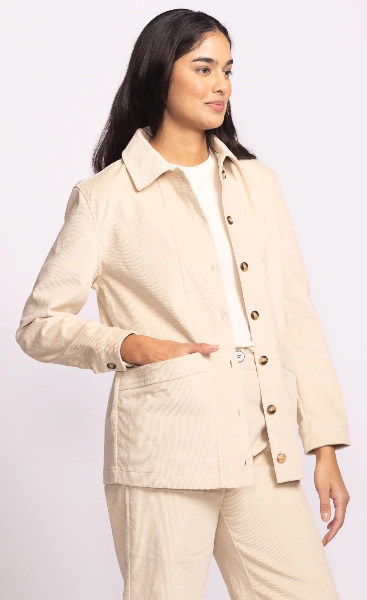 PINK MARTINI MIDGE JACKET - ECRU