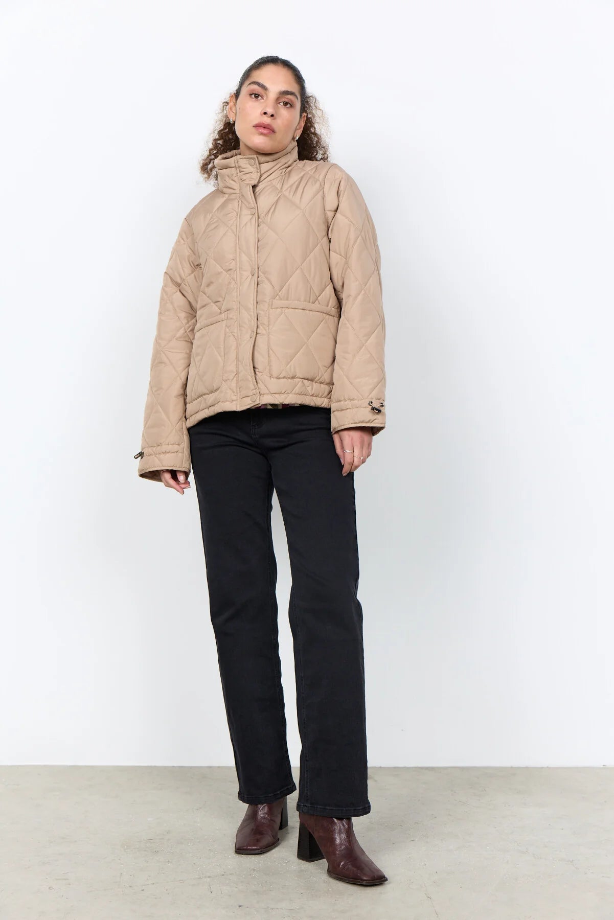 SOYACONCEPT FENYA JACKET - CAMEL