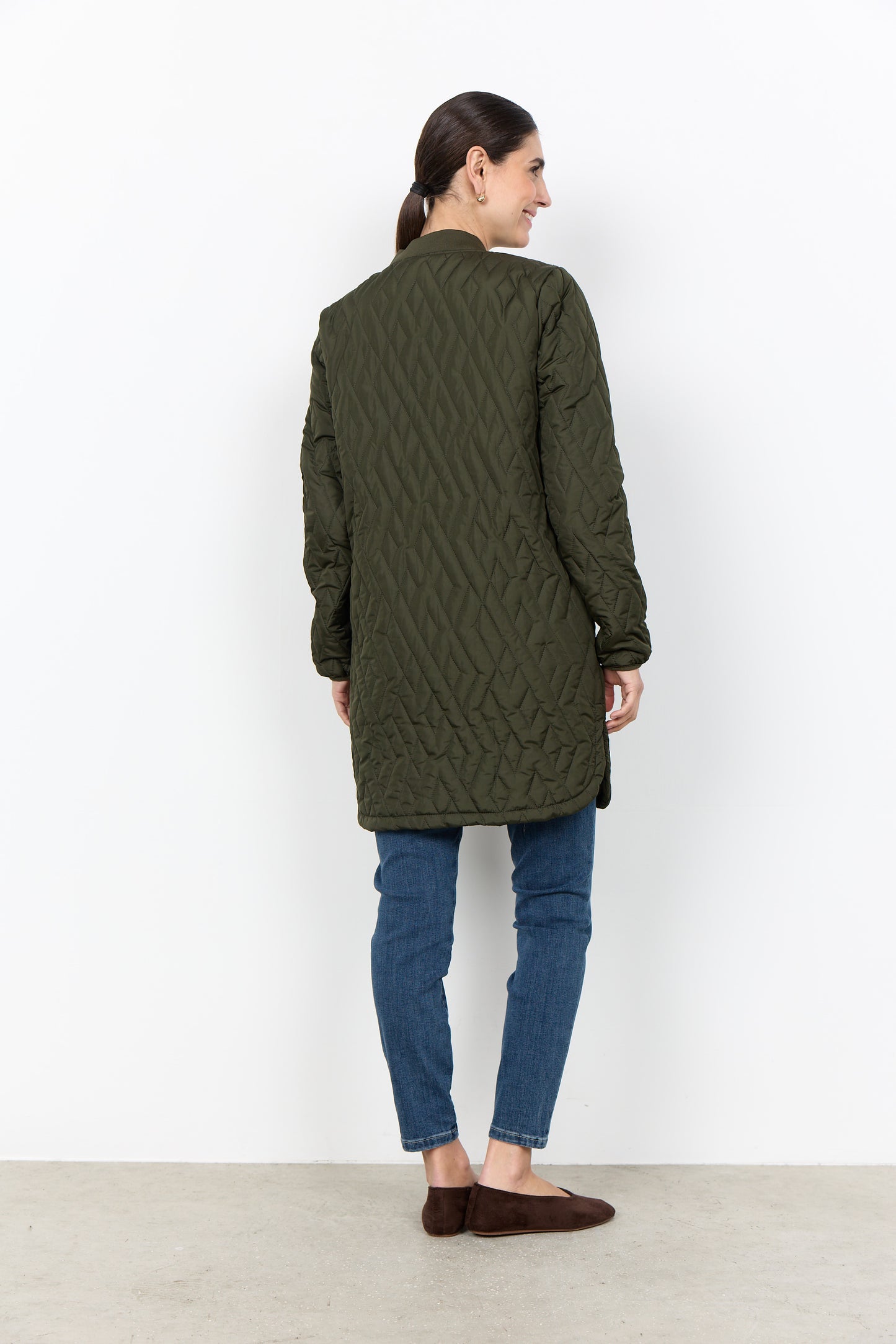 SOYACONCEPT FENJA JACKET - FOREST NIGHT