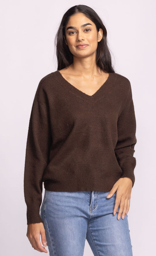 PINK MARTINI JACON SWEATER - BROWN