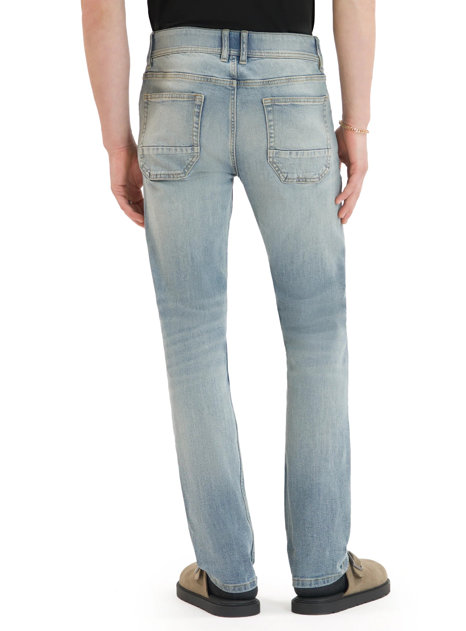 MEN'S POINT ZERO FLEX CLASSIC STRAIGHT FIT JEAN - INDIGO - Vi-Leen's Fashions