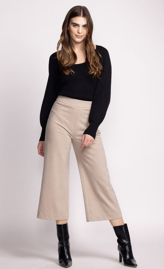 PINK MARTINI NADIA TROUSER - BEIGE - Vi-Leen's Fashions