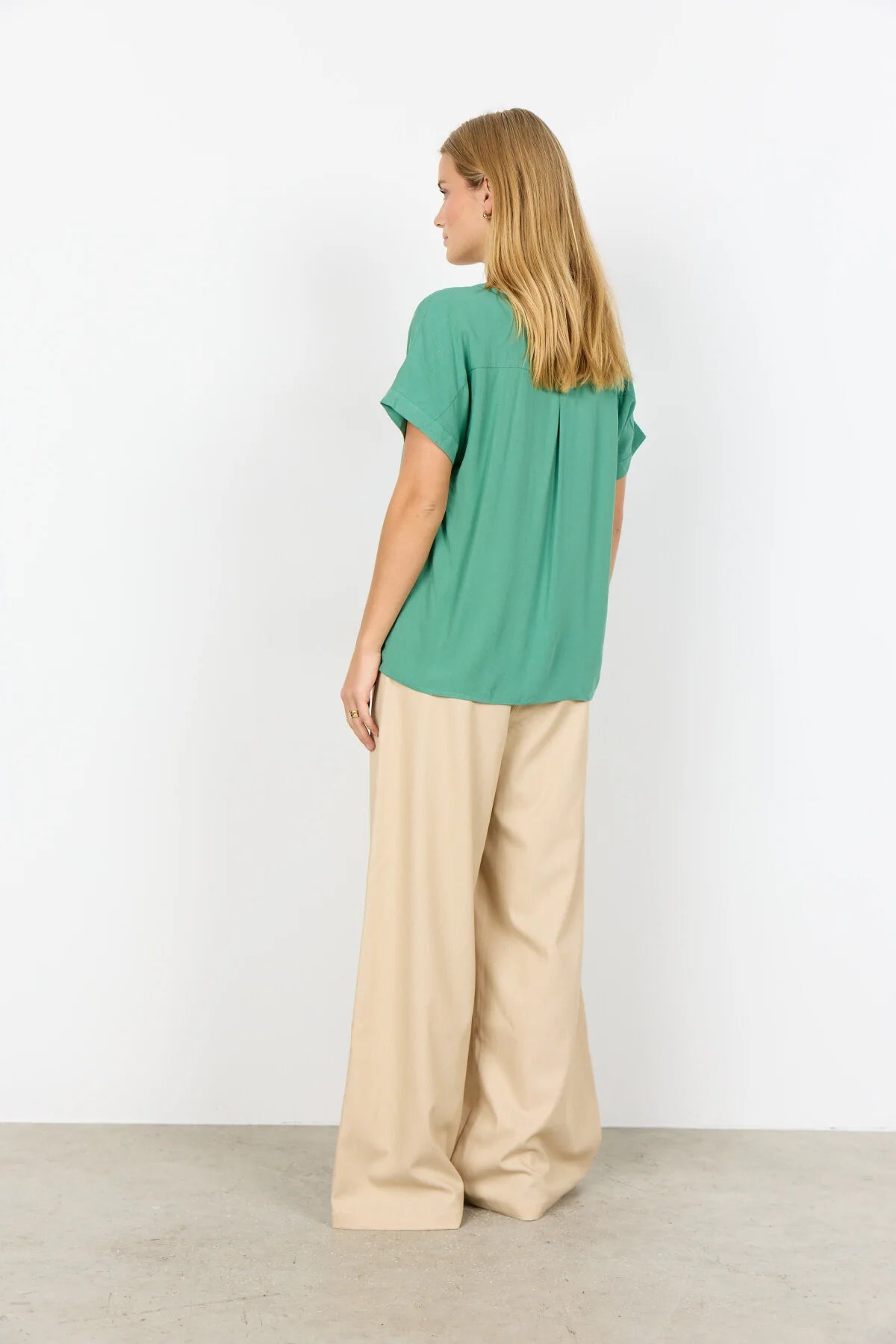 SOYACONCEPT RADIA BLOUSE - FROSTY SPRUCE - Vi-Leen's Fashions
