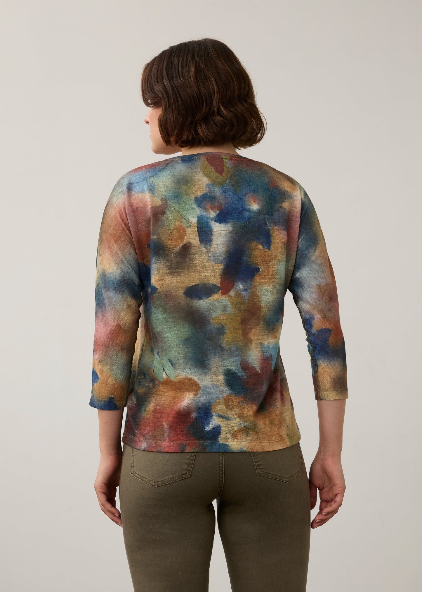 FDJ DROP SHOULDER V-NECK TOP - COURAGE