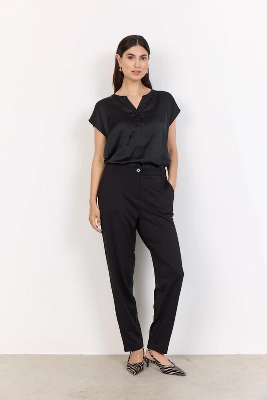 SOYACONCEPT THILDE BLOUSE - BLACK