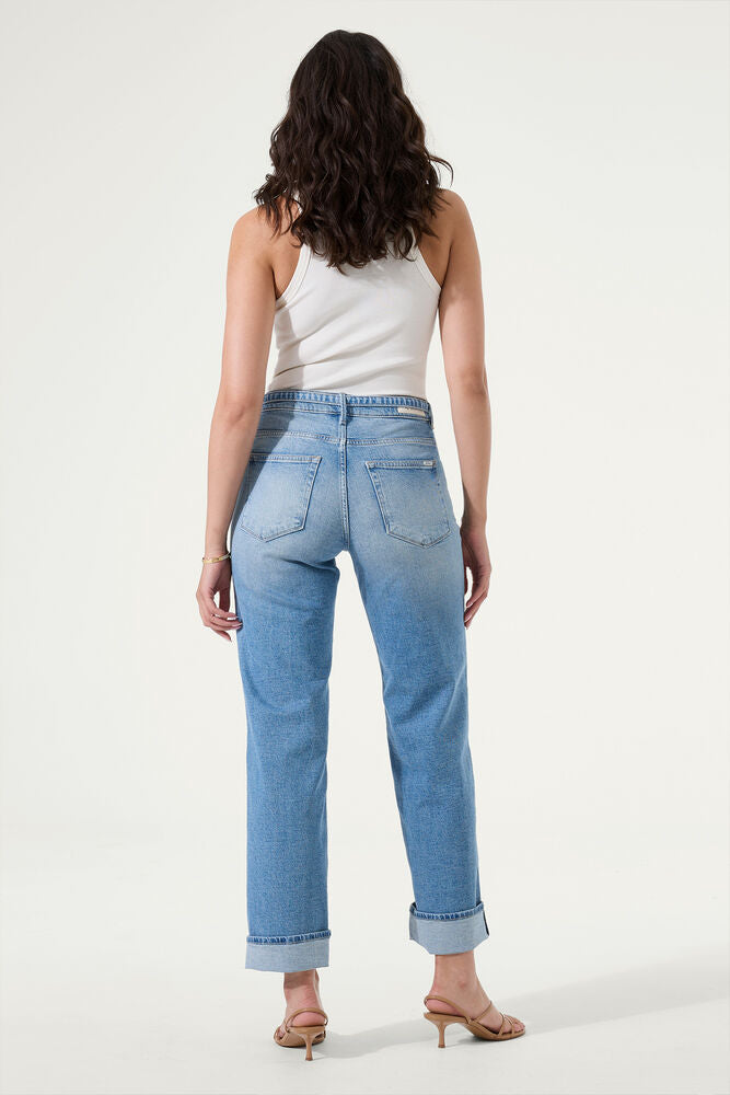 GARCIA CELIA CUFFED STRAIGHT FIT JEAN - Vi-Leen's Fashions
