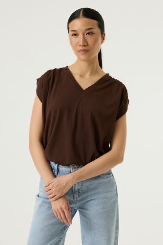 GARCIA EARTH BROWN T-SHIRT - Vi-Leen's Fashions