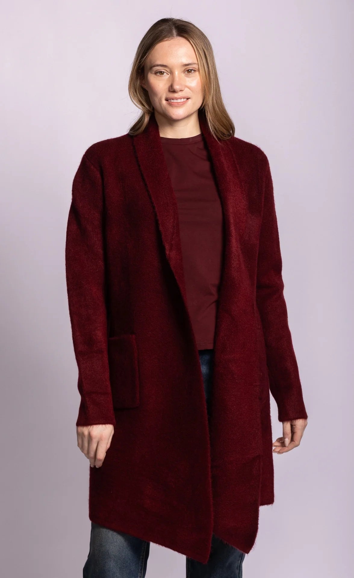 PINK MARTINI STOCKPORT JACKET - DARK CHERRY