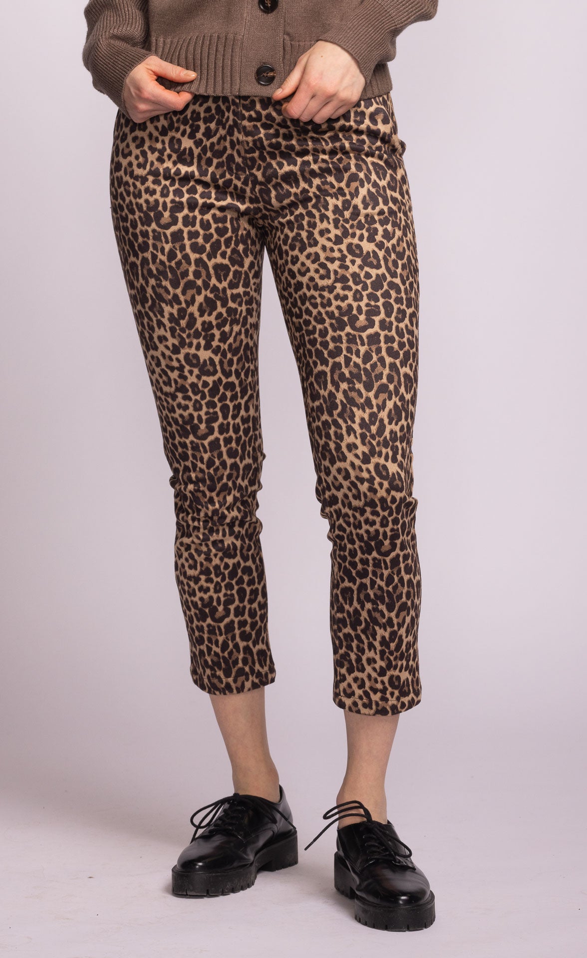 PINK MARTINI KITTY PANT - LEOPARD