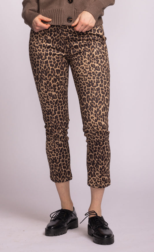 PINK MARTINI KITTY PANT - LEOPARD