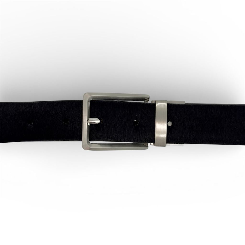 ANSO REVERSIBLE BELT - BLACK/WHITE