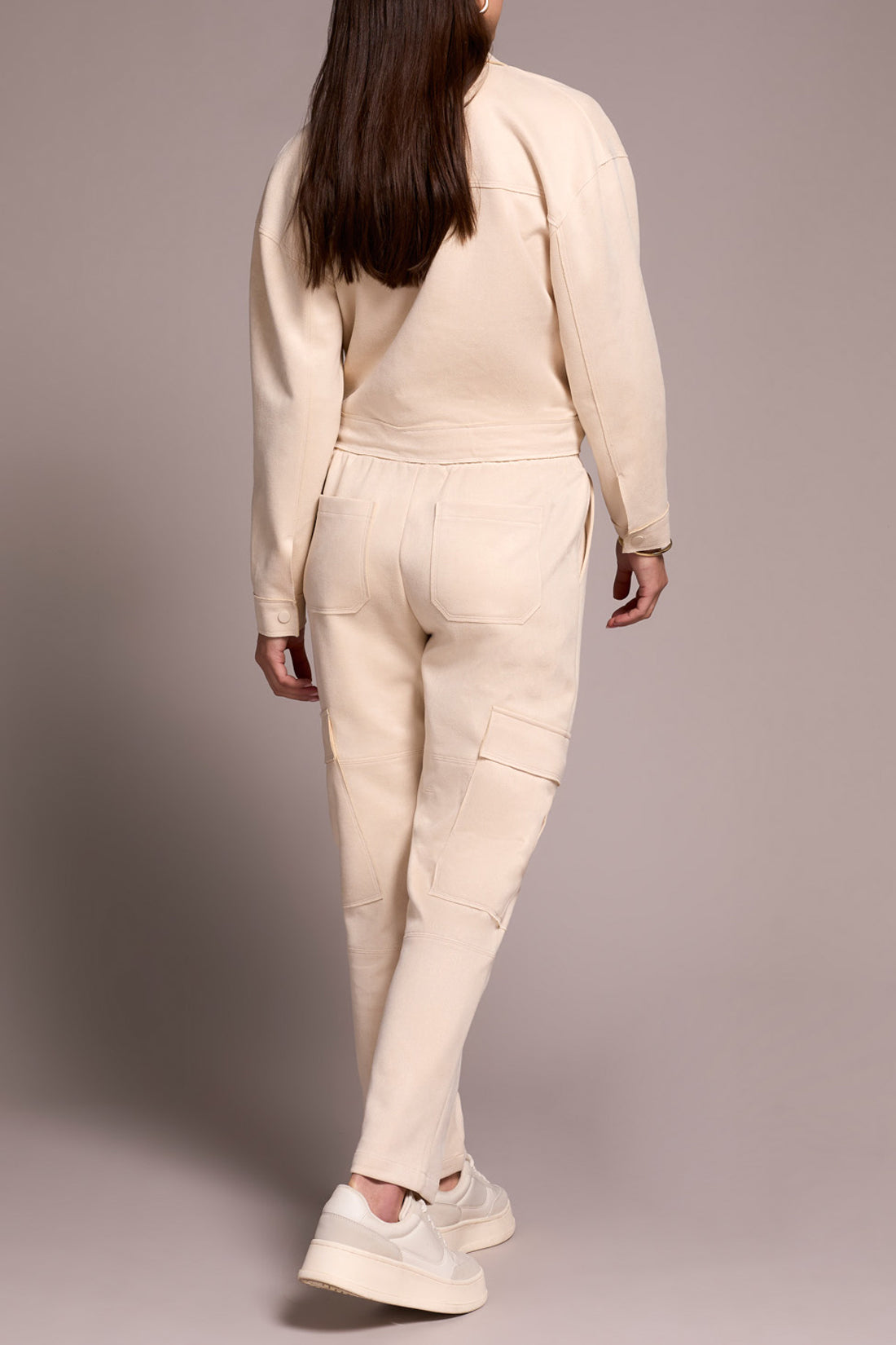 TRIBAL CARGO PANT - CREAM