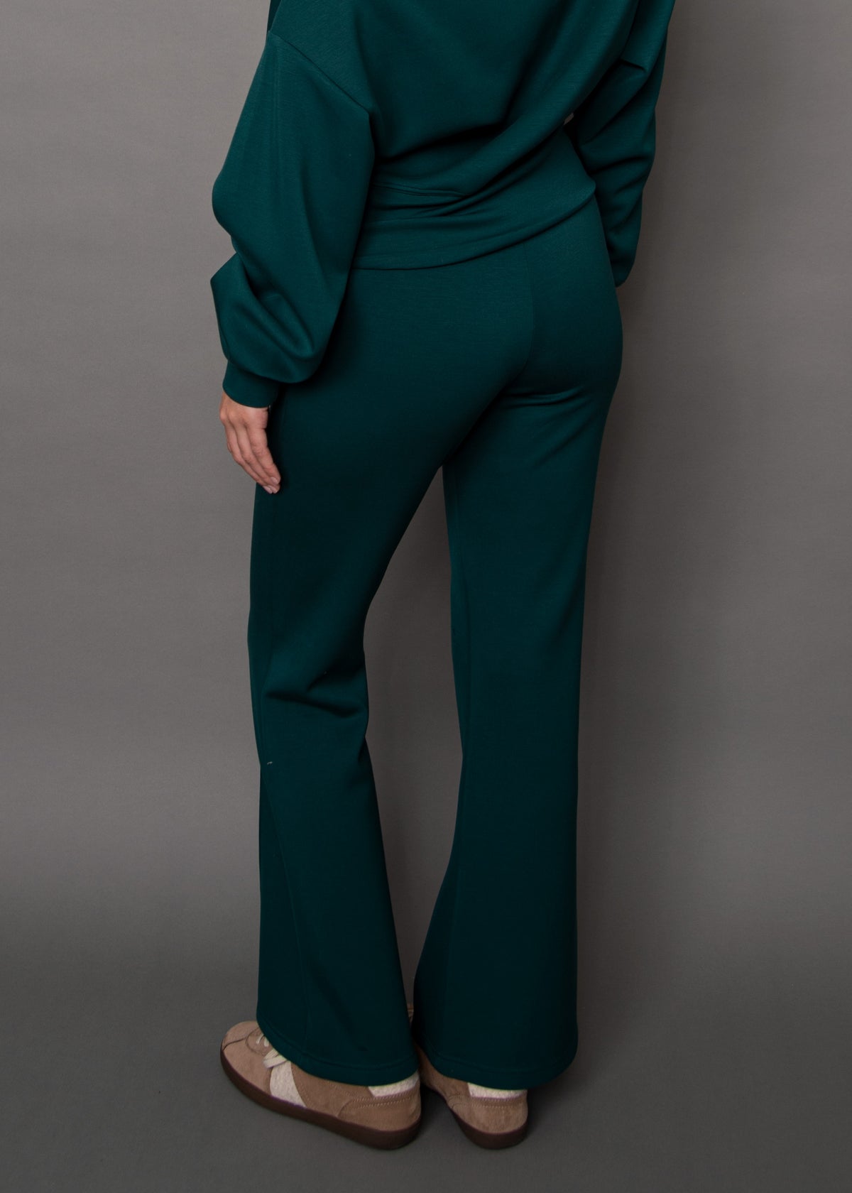 RD STYLE FLAMME SOFT KNIT PULL ON PANT - DARK GREEN