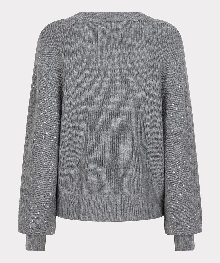 ESQUALO GREY MELANGE SWEATER