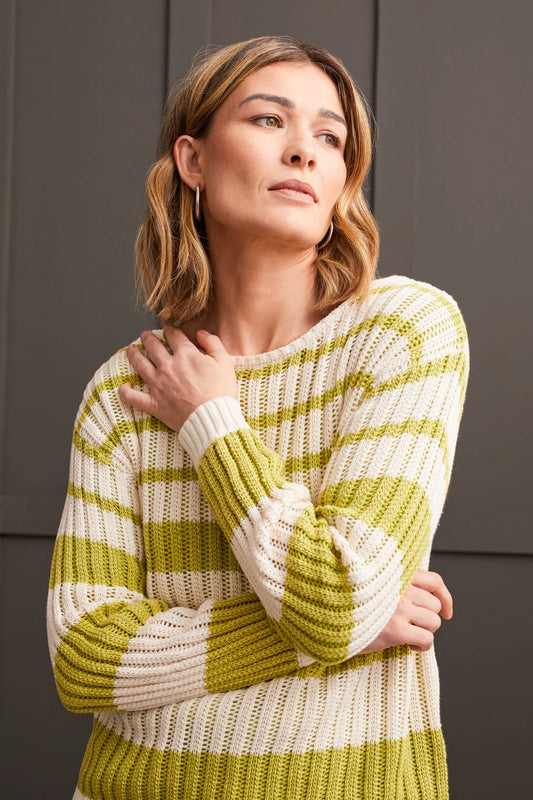 TRIBAL WEAR 2 WAYS CARDI SWEATER - PISTACHIO - Vi-Leen's Fashions