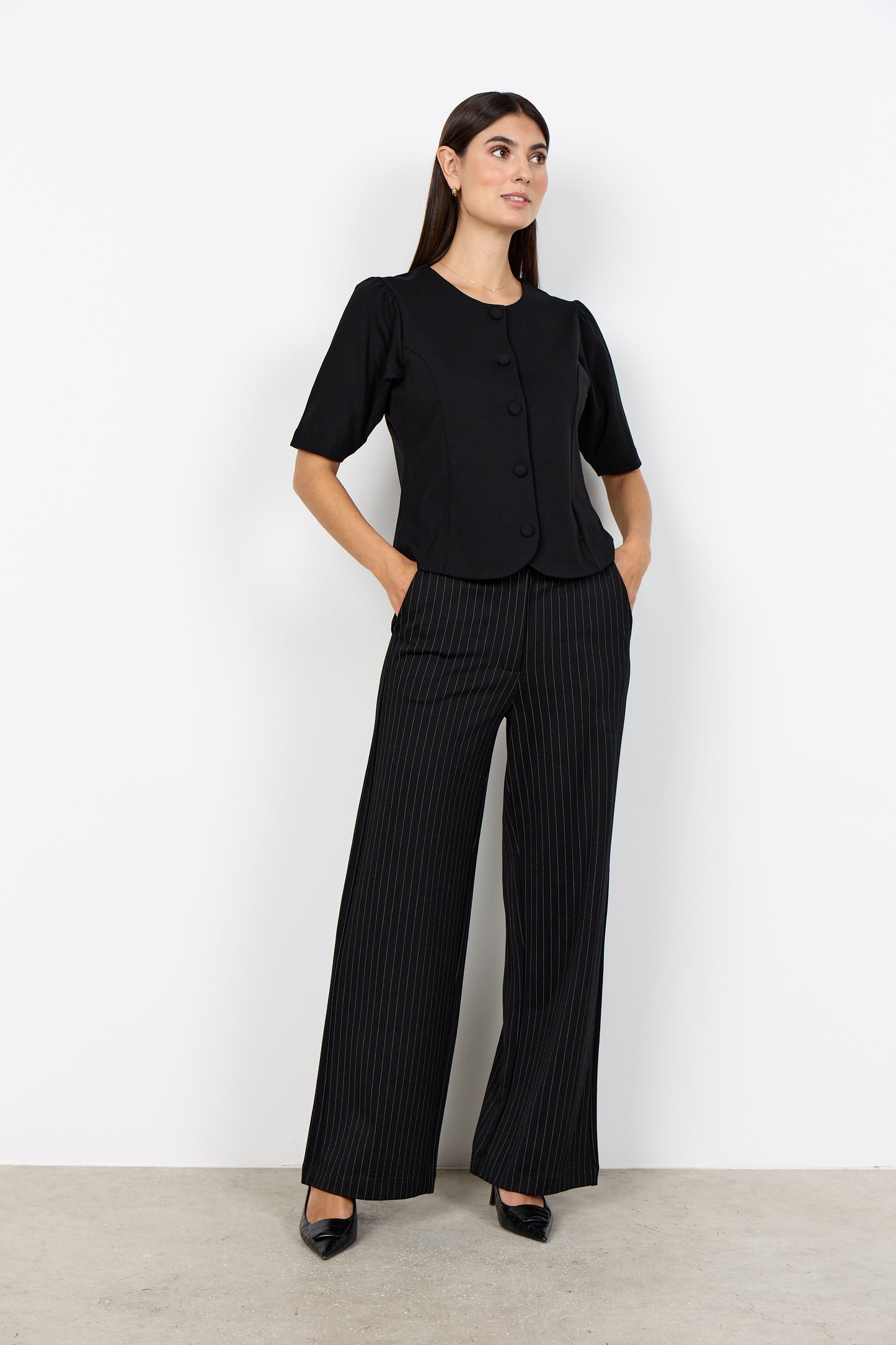 SOYACONCEPT GILL PANT - BLACK