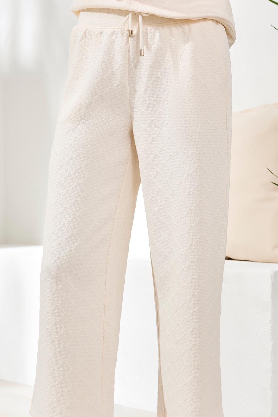 TRIBAL PULL ON CROP PANT WITH POCKETS - CANVAS - Vi-Leen's Fashions