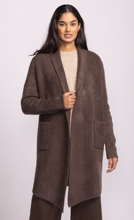 PINK MARTINI STOCKPORT JACKET - DARK BROWN