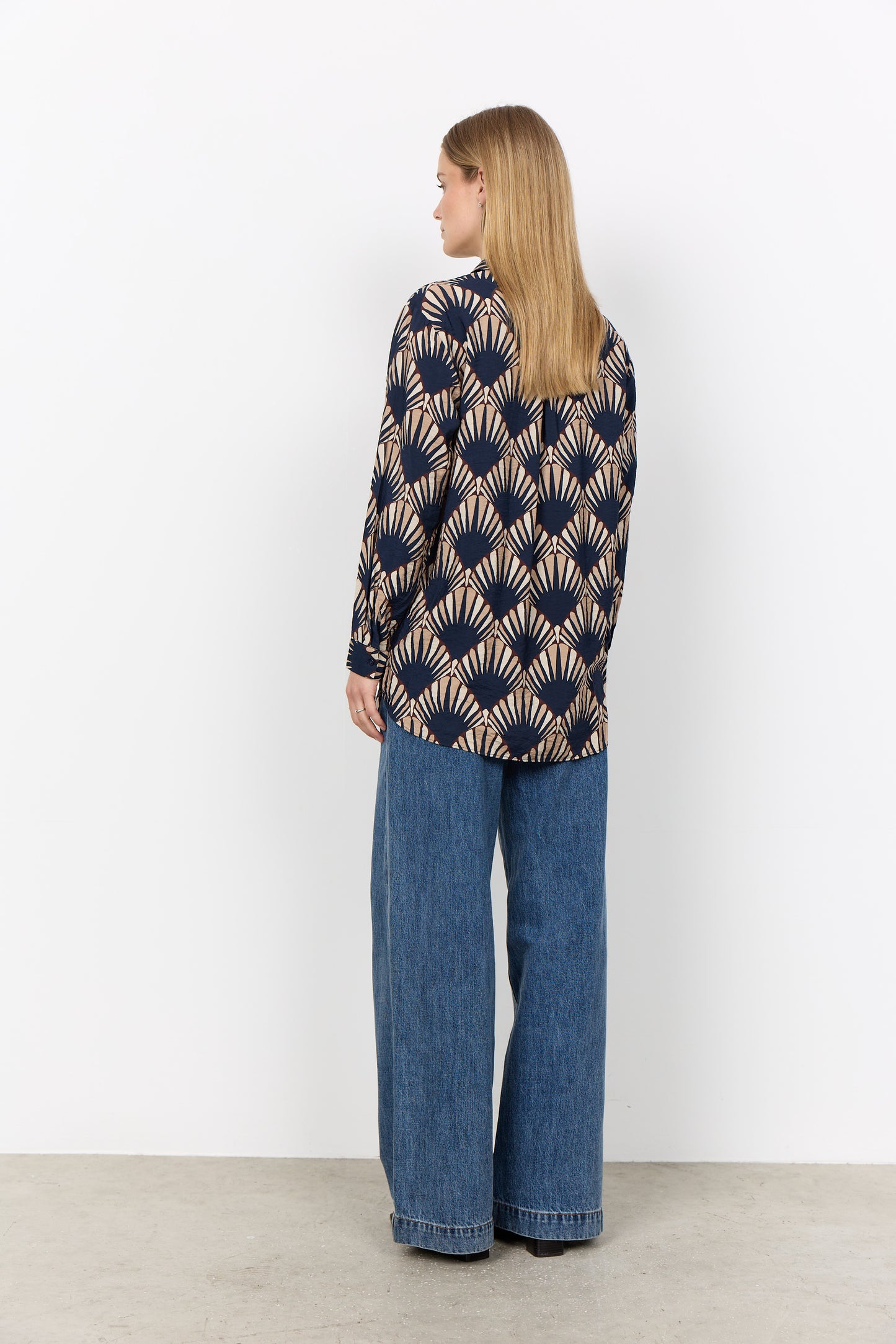 SOYACONCEPT HALIN BLOUSE - NAVY