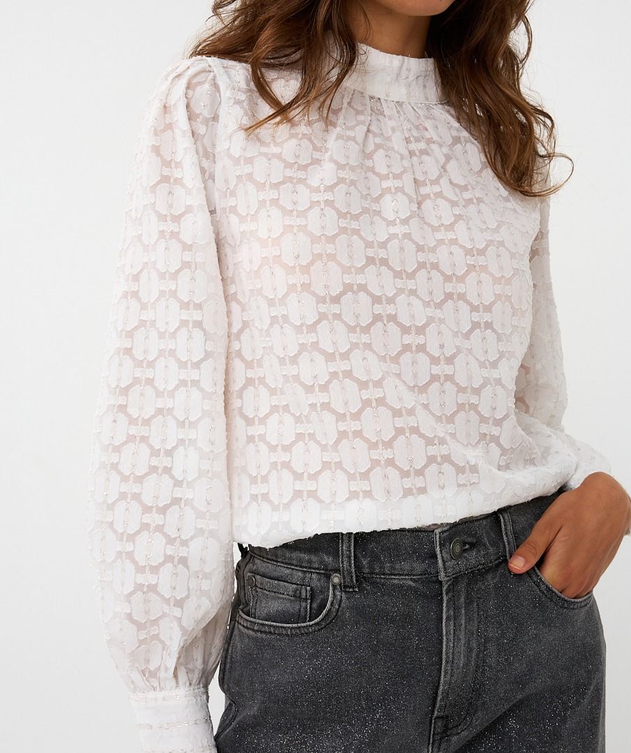 ESQUALO OFF WHITE BLOUSE