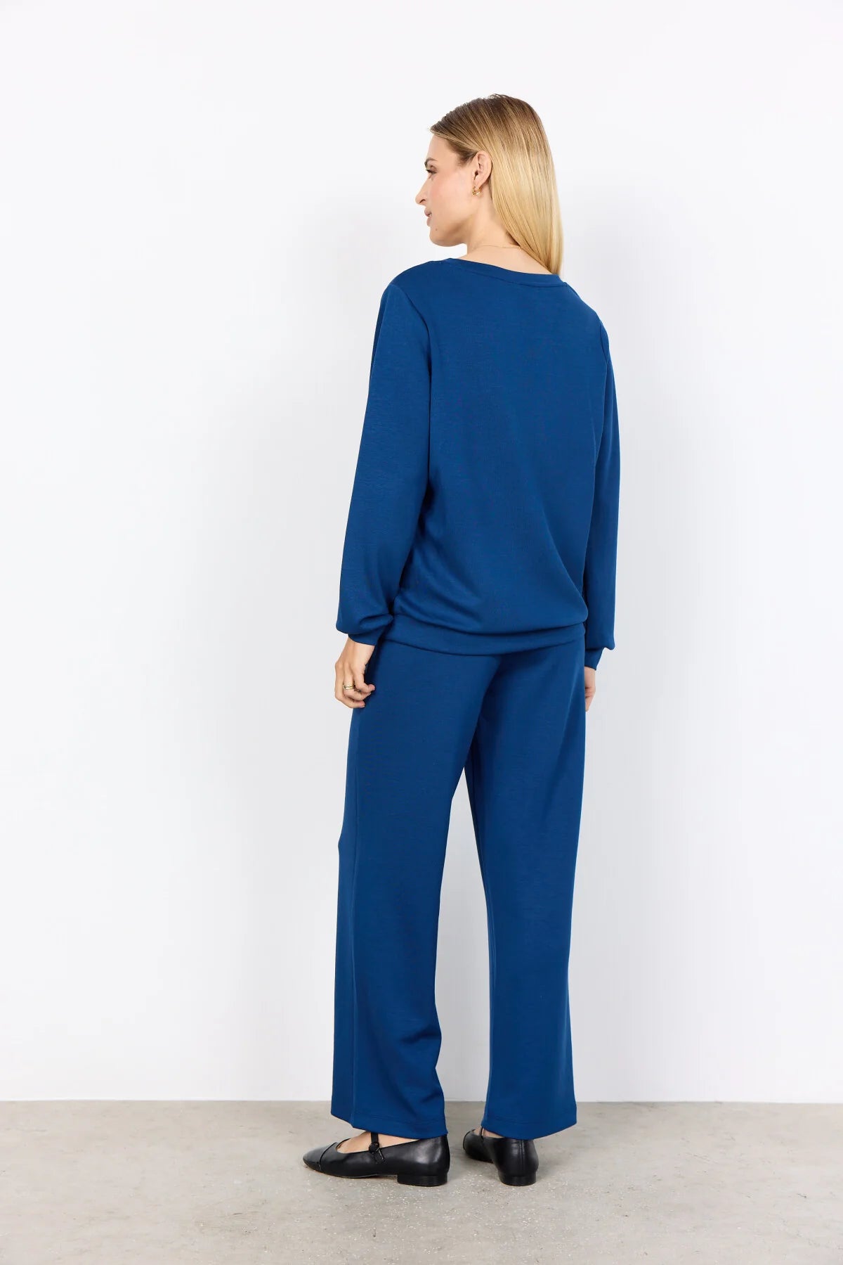 SOYACONCEPT BANU MODAL TOP - ESTATE BLUE
