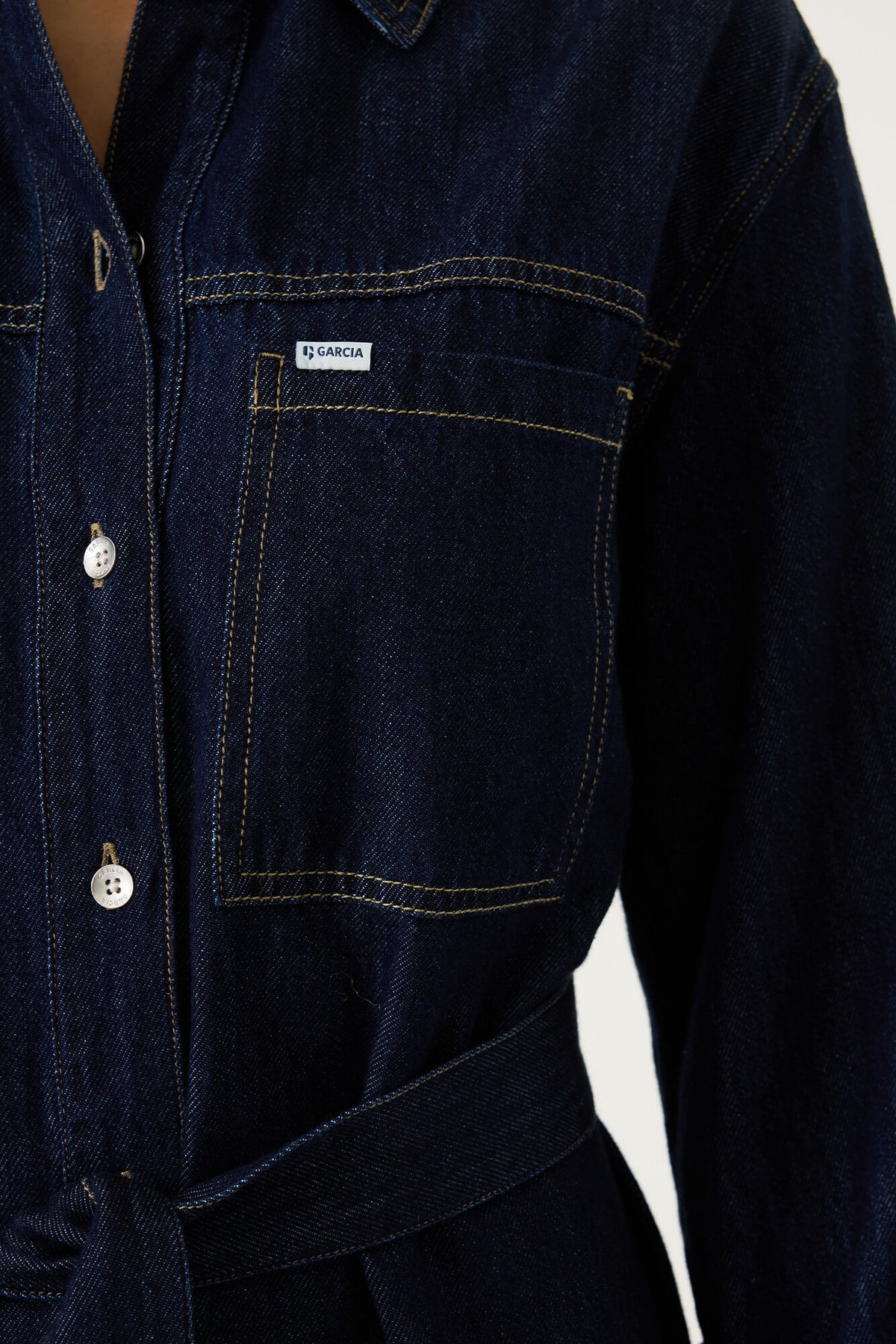 GARCIA DENIM DRESS - DARK WASH