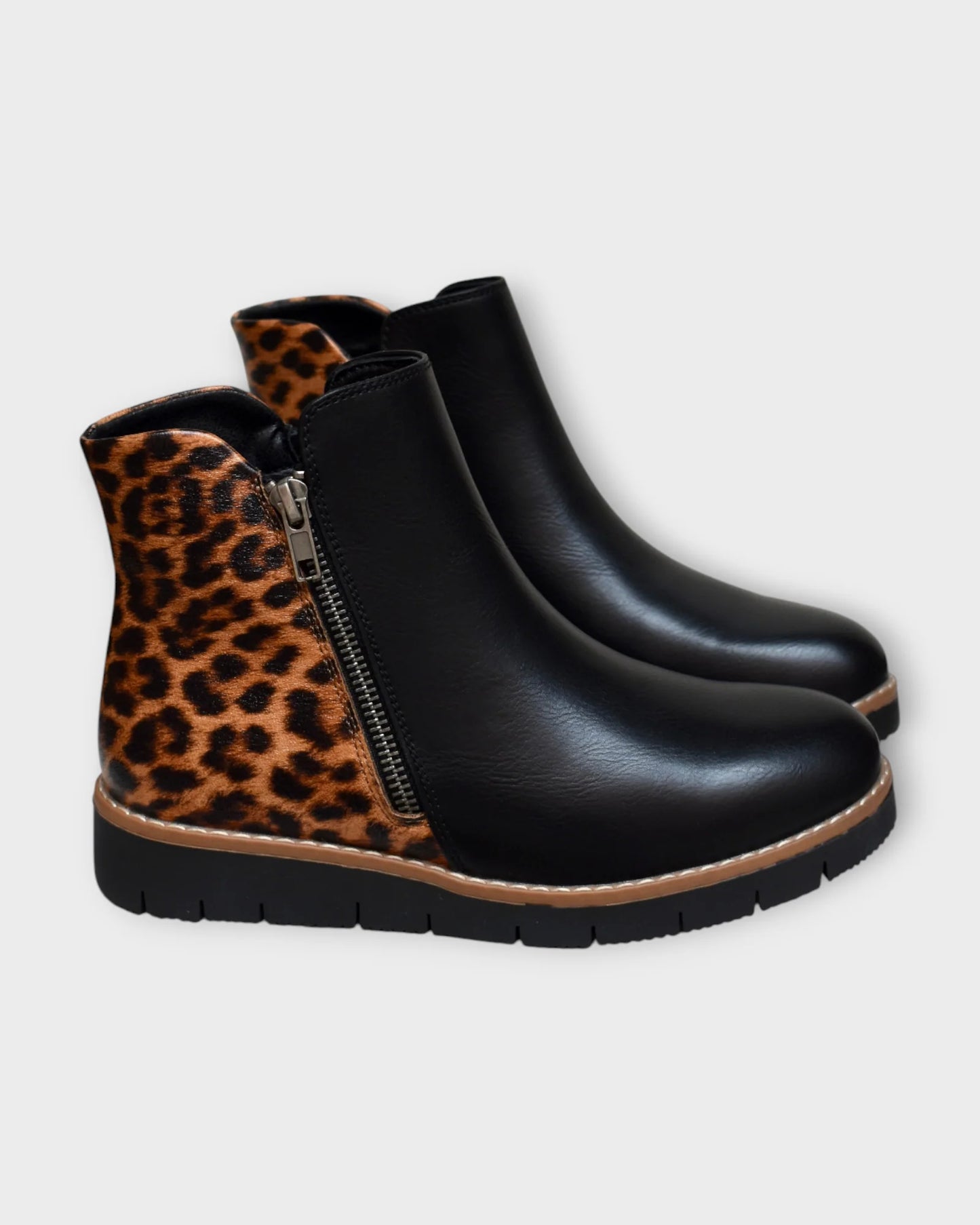 TAXI GABBY BOOT - LEOPARD