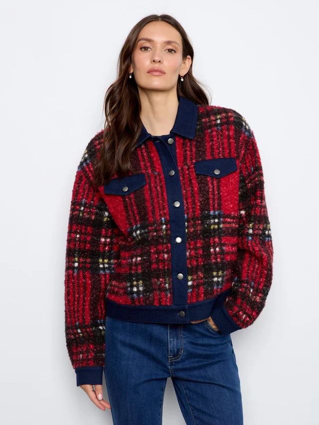 CHARLIE B TWEED JACKET