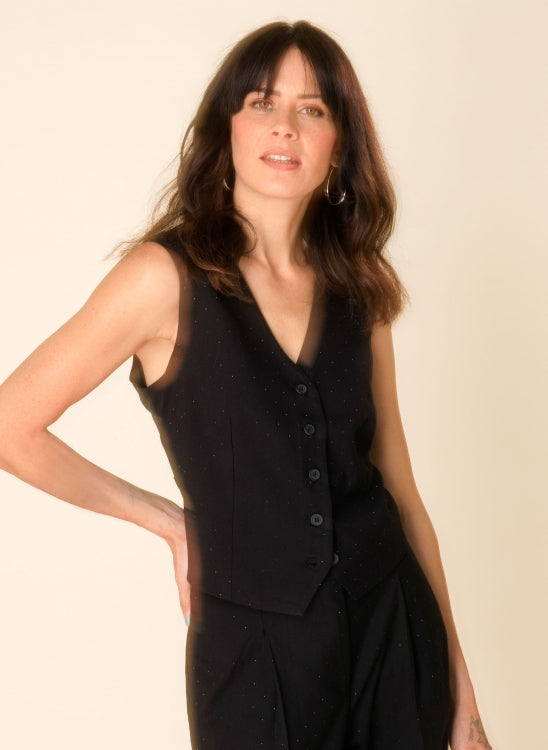 YEST DRAGA VEST - BLACK