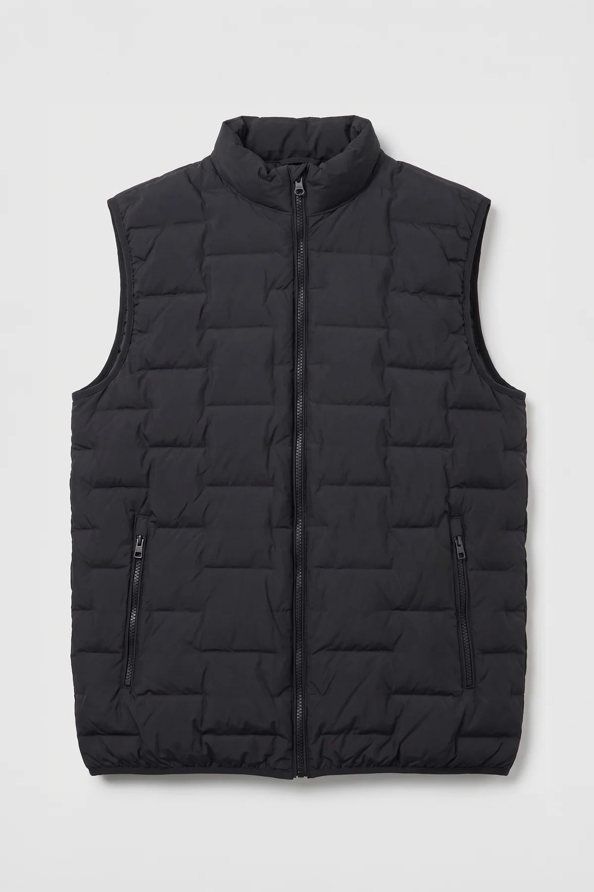 MEN'S POINT ZERO ULTRALIGHT QUILTED VEST - BLACK - Vi-Leen's Fashions