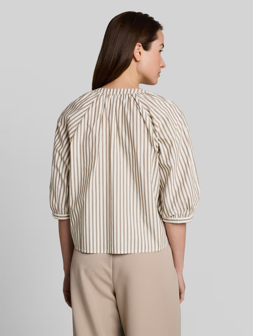 TOM TAILOR POPLIN VOLUME SLEEVE BLOUSE
