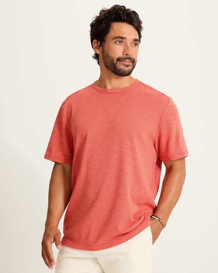 TOMMY BAHAMA SAND WAVE TEE - GINGER - Vi-Leen's Fashions