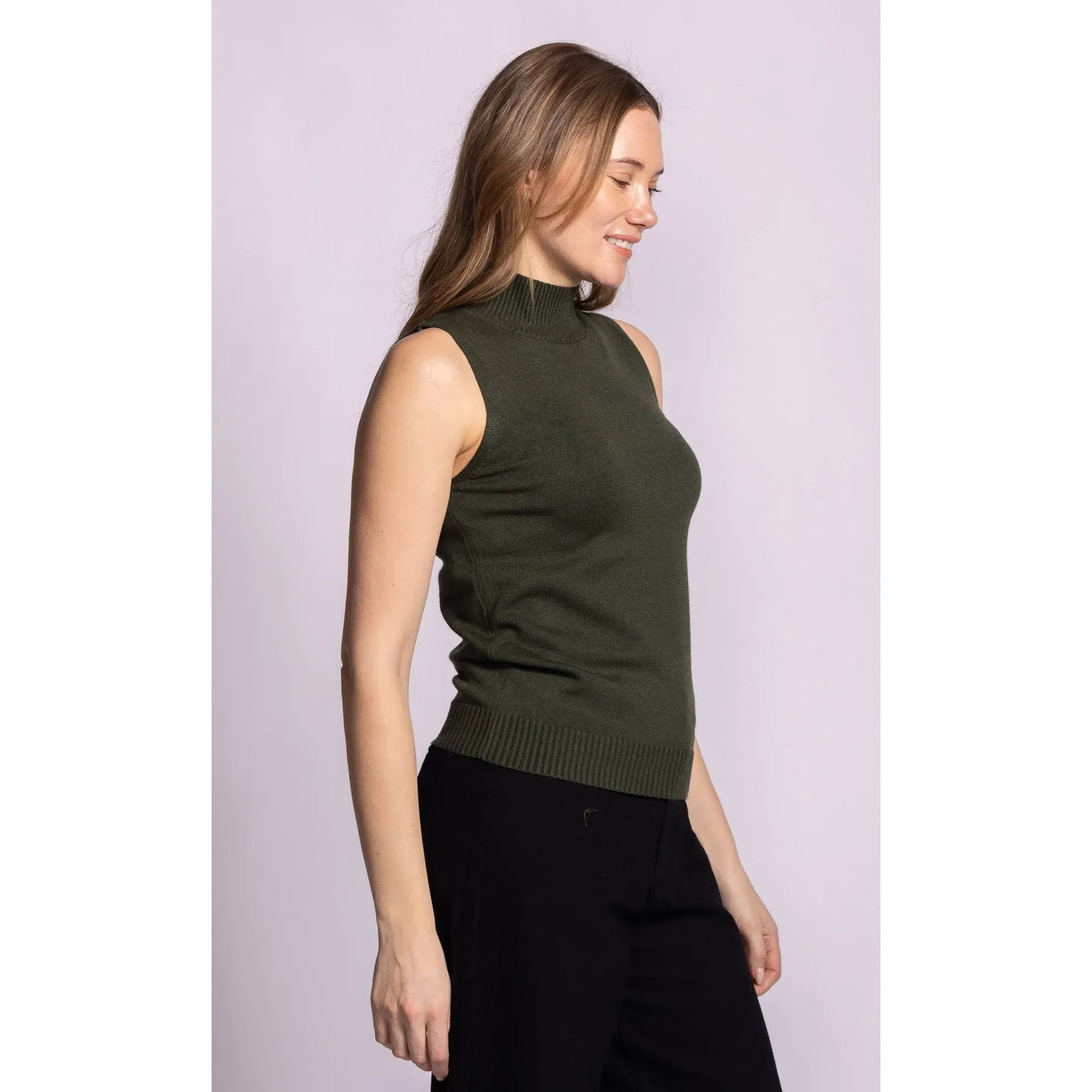 PINK MARTINI MONACO SWEATER - FOREST GREEN