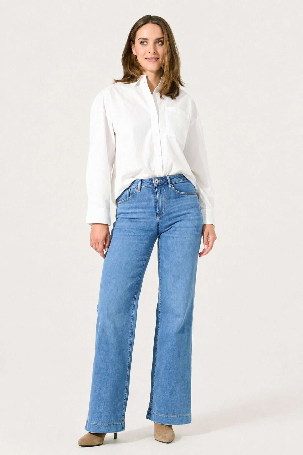 GARCIA CELIA WIDE FLARE DENIM