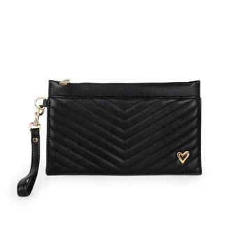 ABERDEEN WALLET WRISTLET - BLACK