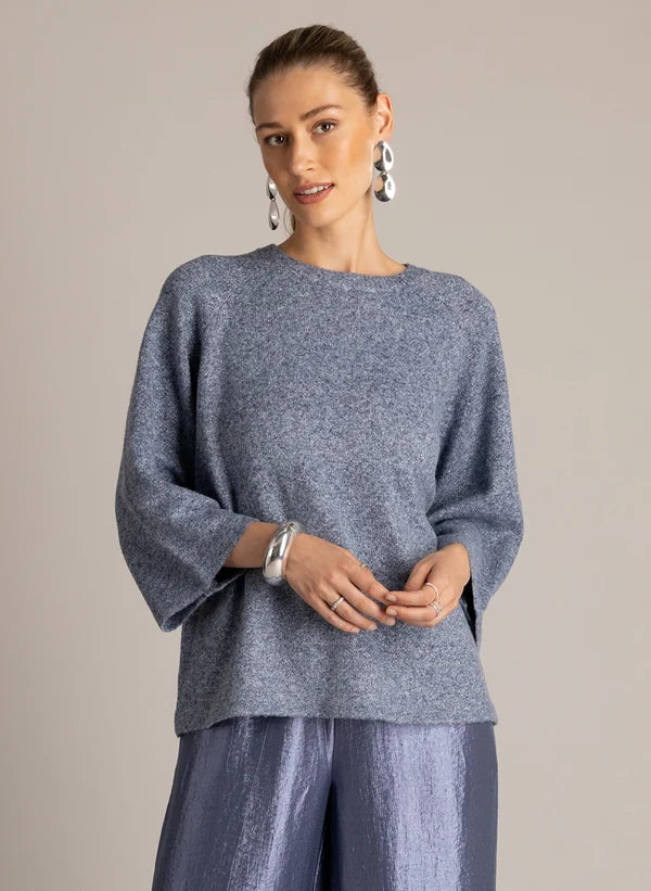 YEST ULIA SWEATER - FADED BLUE