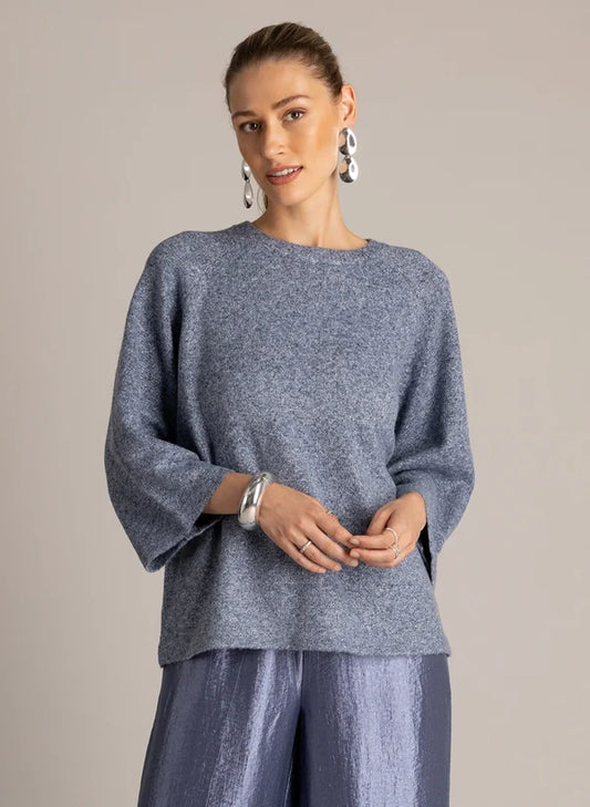 YEST ULIA SWEATER - FADED BLUE - Vi-Leen's Fashions