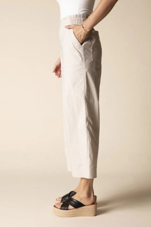 HABITAT MARLOW CROP PANT - SAND - Vi-Leen's Fashions