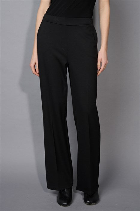 PICADILLY STRAIGHT LEG PULL ON PANT - BLACK