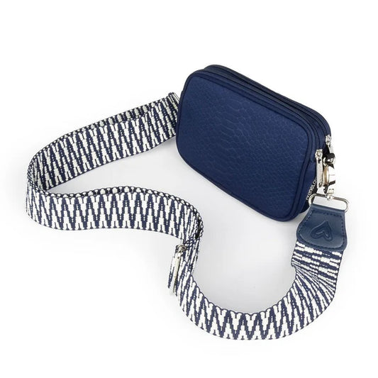 DUAL Z CROSSBODY - NAVY