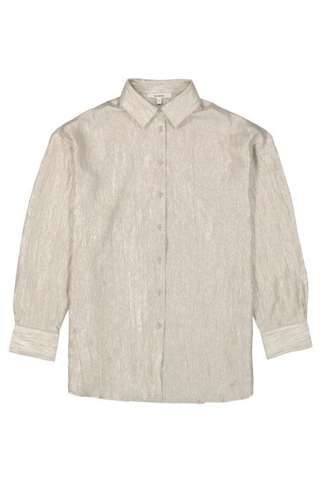 GARCIA BUTTON FRONT BLOUSE - GOLDEN SAND