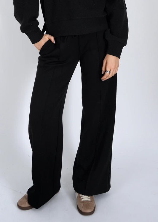 RD STYLE PRIDA SOFT KNIT PANT - BLACK