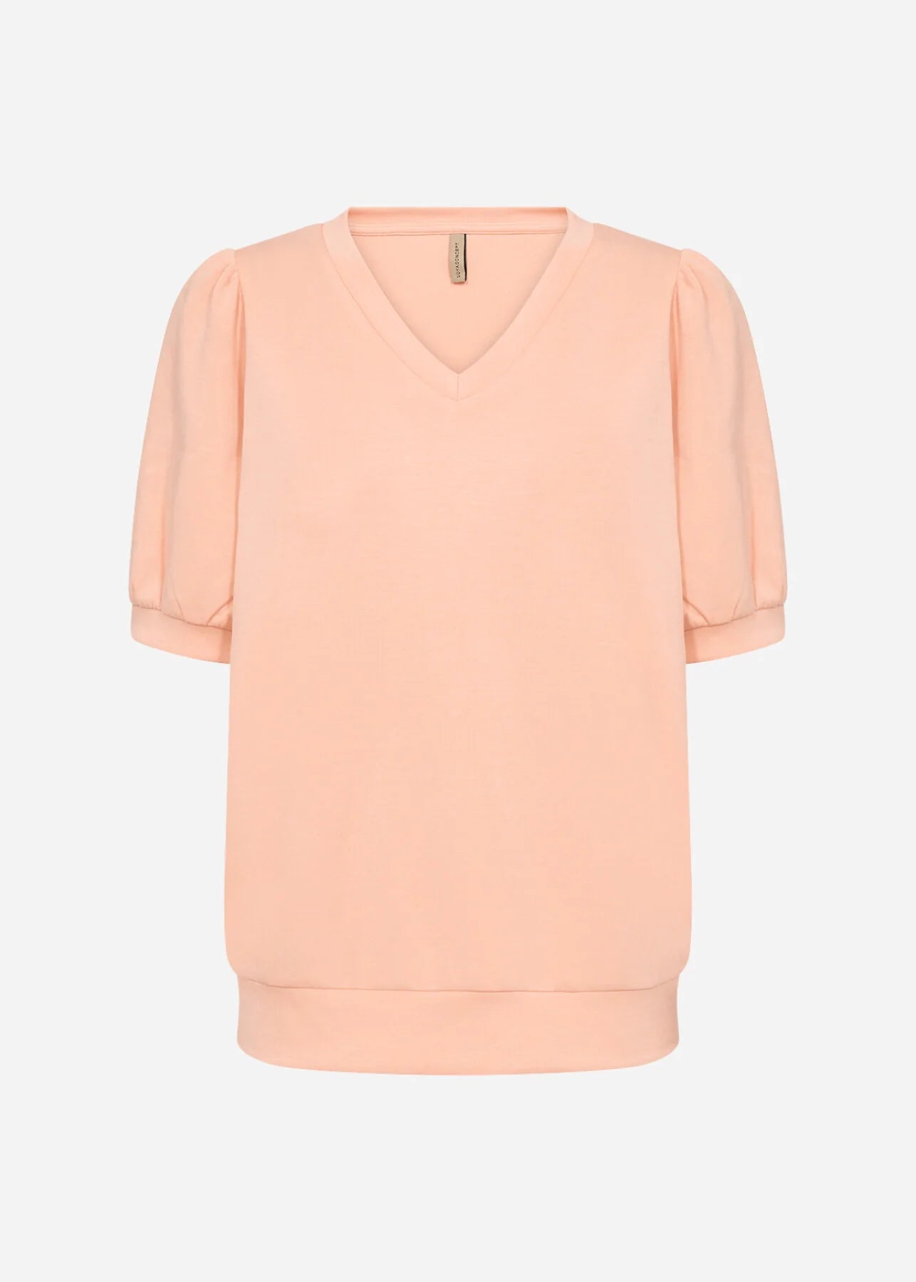 SOYACONCEPT BANU V-NECK TOP - SALMON - Vi-Leen's Fashions