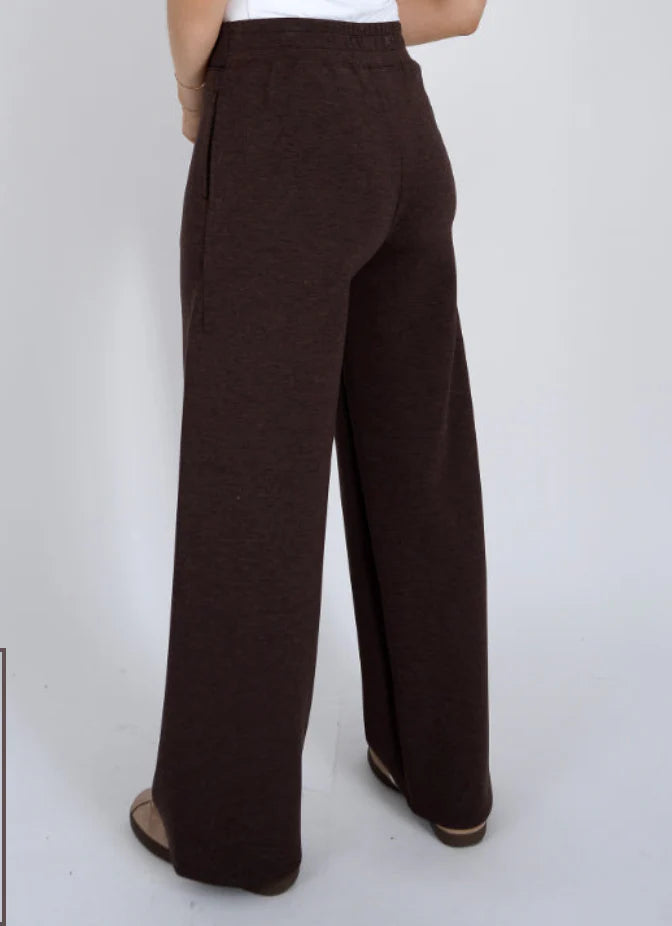 RD STYLE VICTORIA SOFT PULL ON PANT - BROWN