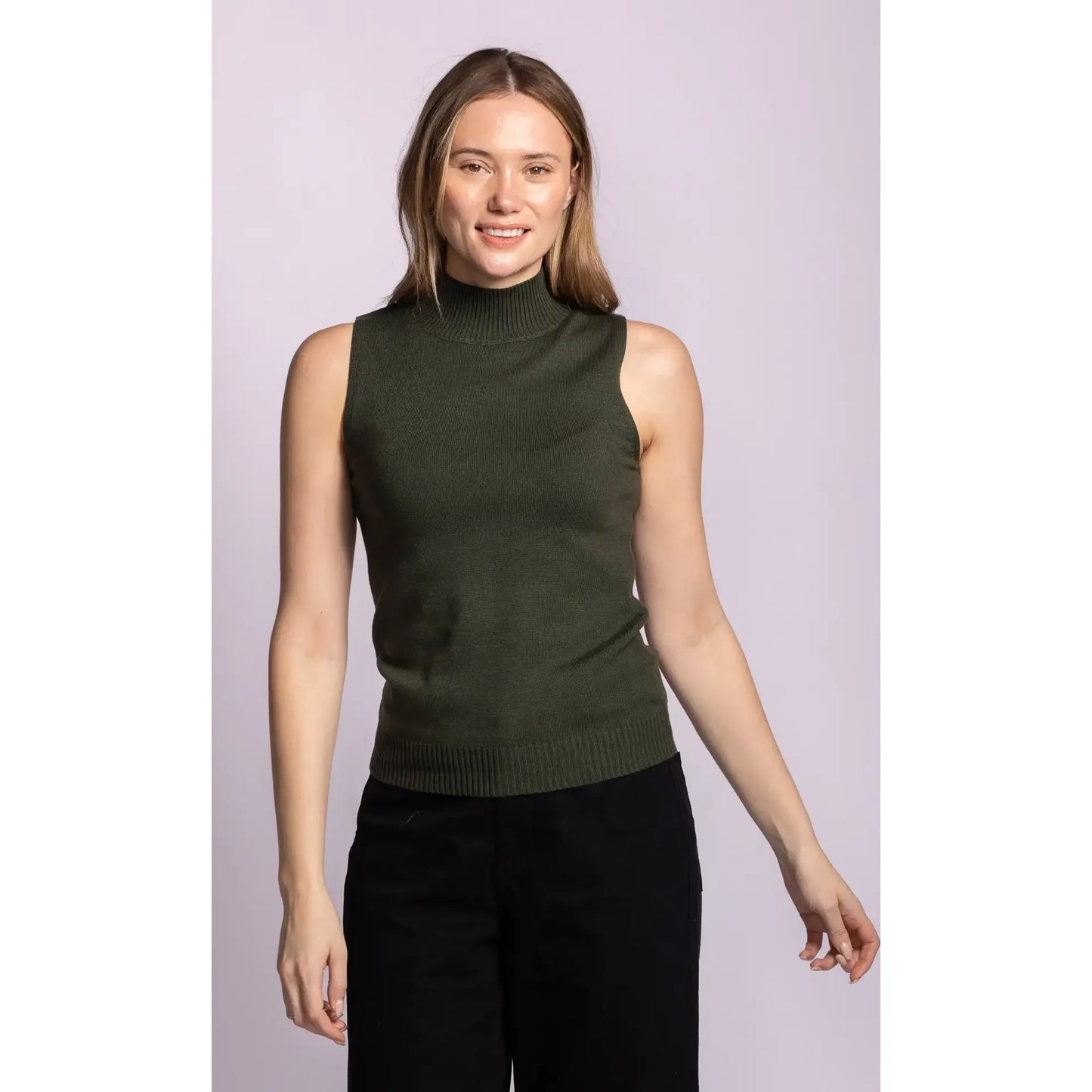 PINK MARTINI MONACO SWEATER - FOREST GREEN
