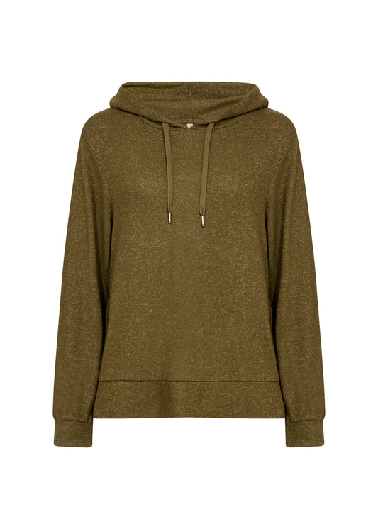 SOYACONCEPT BIARA HOODIE - DARK OLIVE