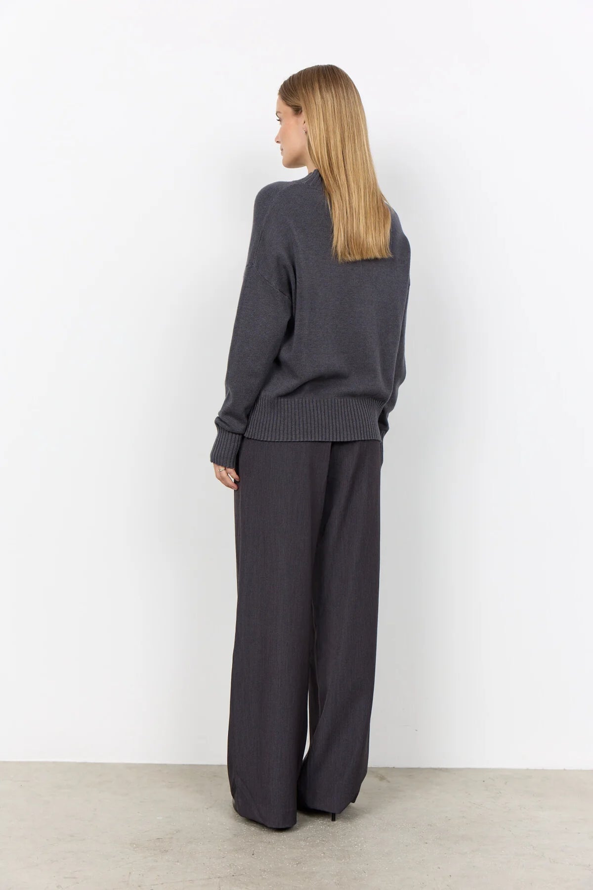 SOYACONCEPT KANITA SWEATER - DARK EARTH