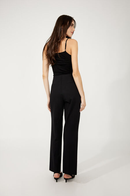 FRANK LYMAN KNIT PANT WITH GOLD BUTTONS
