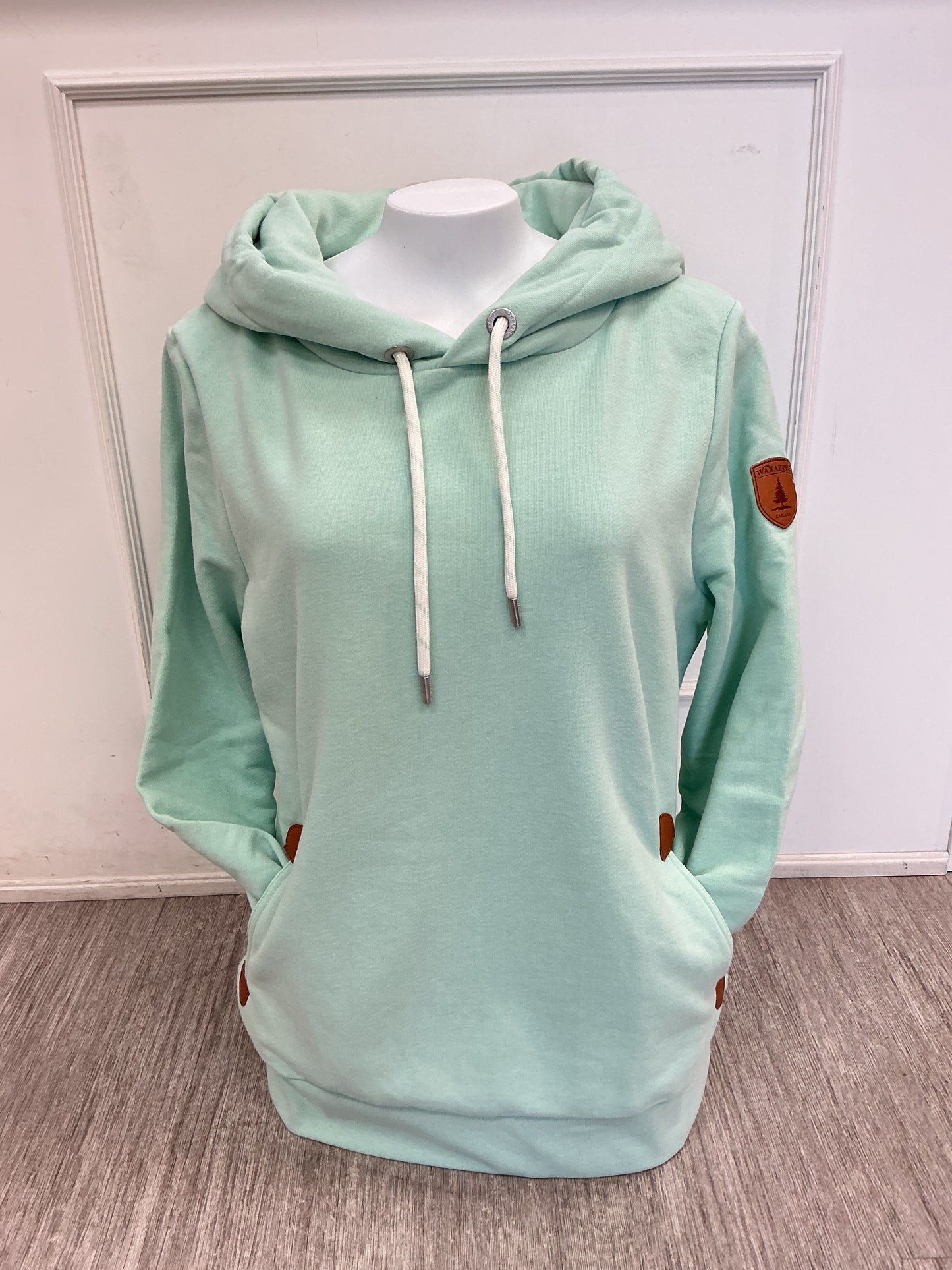 WANAKOME SUNNY HOODIE - LICHEN
